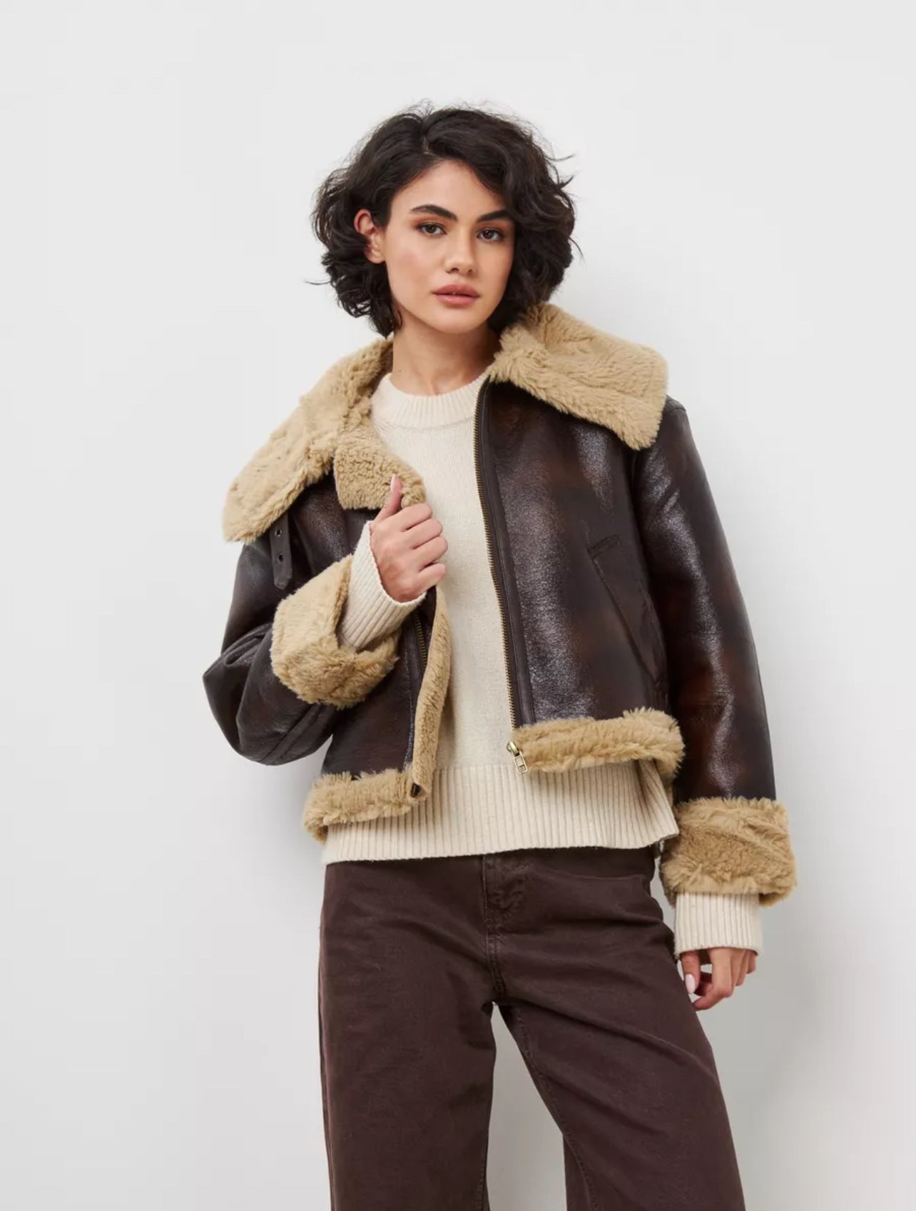 TYO - PELZLEDERJACKE